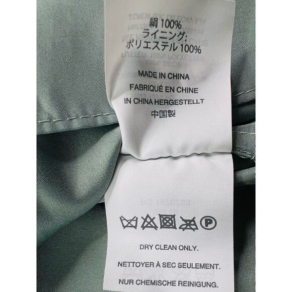 J. Crew Silk Chiffon Heidi Dress 14 Dusty Shale Green 93100 Formal Wedding Party - Picture 11 of 13